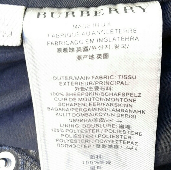 💘💘SOLD😵😵😵😵Burberry Motorcycle Jacket - Picture 6 of 8